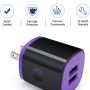 Samsung Dual USB Wall Charger with Micro USB Cable for Galaxy J7V/J8, J7 Crown/Prime/Star/Sky Pro/Refine, S7/S6 Plus/Edge/Active - Image 2
