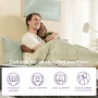 NapQueen Victoria Twin 12 in Gel Infused Memory Foam and Pocket Spring Hybrid Mattress in a Box, Adult - Image 5