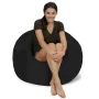 Chill Sack Bean Bag Chair, Memory Foam Lounger with Micorsuede Cover, Kids, 3 ft, Chocolate - Image 4