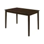 Monarch Specialties Guillen 5-piece Dining Set with Bench Cappuccino and Dark Brown - Image 4