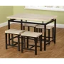 5-Piece Delano Dining Set, Natural - Image 1
