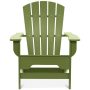 Boca Raton Lime Green Recycled Plastic Adirondack Chair - Image 4