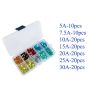 120 PC Low Profile Mini Car Fuse Auto Car Motorcycle SUV FUSES Kit APM ATM - Image 6