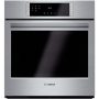 Bosch - 800 Series 27" 3.9 Cu. Ft. Built-In Single Electric Wall Oven with True Convection - Stainless Steel - Image 1