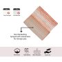 100% Cotton Gradiation Collection Machine Washable 20x20, Coral - Image 5