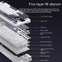 AULA F87 Pro Mechanical Keyboard 2.4g/Usb/Bluetooth Tri Mode Wireless 87 Key Rgb Pbt Gasket 5 Layer Silencing Full Key No Impact - Image 5
