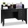 Costway Computer Desk PC Laptop Writing Table Workstation Student Study Furniture - Image 3