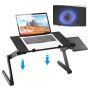 Portable Adjustable Laptop Bed Tray Desk – Foldable Desk for Work & Gaming - Image 3