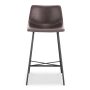 Paxton 24 in. Brown Counter Stool (Set of 3) - Image 6