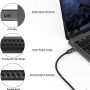 USB C to DisplayPort Cable 10ft (4K@60Hz, 2K@165Hz), uni Sturdy Aluminum DisplayPort to USB C Cable [Thunderbolt 3 Compatible] for MacBook Pro 2020, MacBook Air/iPad Pro 2020, XPS 15/13 - Image 3