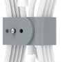 Nimble - Powerknit USB-C to USB-C Cable 1M/3.3FT Fast Charging for iPhone 17–15, iPad, MacBook Air/Pro 2018–2022, Samsung & More - White - Image 1