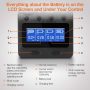 C4 LCD Display Speedy Universal Smart Battery Charger,Battery Capacity Analyzer for Rechargeable Batteries, aa Battery Charger, 18650 Battery Charger - Image 3