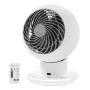 WOOZOO - Compact Globe Oscillating Fan w/ Remote - 5 Speed - White - Image 2