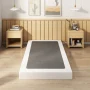 Maenizi 4 inch Twin Box Spring Heavy Duty Metal Mattress Foundation Bed Base with Fabric Cover, Easy Assembly - twin - Image 5