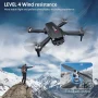 BEEPRINCESS H16 Drone with Camera for Adults 4K, Foldable Drone for Beginners with Brushless Motor, Optical Flow Positioning, with 2 Batteries and Carrying Case - Image 4