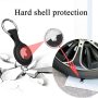 4 Pack AirTag Holder for 2nd Gen (2026) & 1st Gen, AirTag case with Anti-Lost Keychain - Image 3