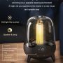 Bluetooth Speaker, Portable Wireless Speaker with Bluetooth 5.0, Bass Speaker Black TWS Pairing Home with HD Loud Stereo Sound, with Night Llights for Bedroom/Playtime/Intdoor/Desk/Toilet/Shower - Image 3