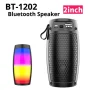 1202 TWS Shocking Heavy Bass Outdoor Portable Wireless Bluetooth Speaker Household Small Speaker High Volume Subwoofer - Image 2