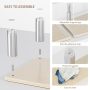 Dual Monitor Stand Riser, Monitor Stand with Adjustable Length and Angle, Woo... - Image 5