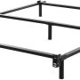 King Size Metal Bed Frame-7 Inch Heavy Duty Bedframe, 9-Leg Support for Box Spring & Mattress Foundation, 3000LBS, Black - Image 3