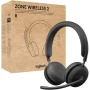 Logitech - Zone Wireless Bluetooth Over-the-Ear 2 Headset Teams Version with Receiver - Graphite - Image 3