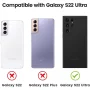 Dteck for Samsung Galaxy S22 Ultra Camera Lens Protector, 9H Tempered Glass Camera Cover Protector Metal Individual Ring for S22 Ultra 5G 6.8 inch 2022 Release, Black - Image 6
