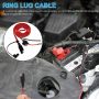 2Pcs 1.4m SAE Battery Connector Cable 2-Pin Ring Terminal Harness Extension Wire - Image 2