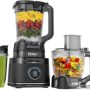 Ninja - Detect Kitchen System Power Blender + Food Processor Pro with 24-oz. To-Go Cup and BlendSense Technology - Black - Image 1