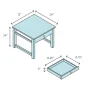 Gahagan Solid Wood Top End Table with Storage - Image 5