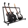 Ktaxon 3 5 7 9 Triple Folding Multiple Guitar Bass Holder Rack Stand - Image 4