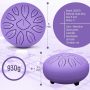 Steel Tongue Drum Meditation Yoga Handpan Sound Healing Instrum Gift 3 IN / 6 IN - Image 4