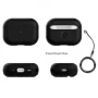 Leather Texture Case For Apple Airpods 1 2 3 4 Pro air pods Wrieless Bluetooth Earphone Protective Cover Anti-lost Headphone Bag - Image 2