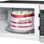 GE - 0.7 Cu. Ft. Countertop Microwave with Convenience Cooking Controls - Stainless Steel - Image 3