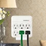 Hyper Tough Indoor 6-Outlet Surge Tap 1000-Joule Protection, 15 Amps, White - Image 3