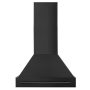 ZLINE - 30 inches - Convertible & Externally Vented - Wall Range Hood - Black - Image 1