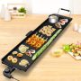 35 Inch Costway Electric Griddle Teppanyaki Grill with Adjustable Temperature - Image 1