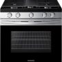 Samsung - 30 in. Wide 5 Burner 6.0 cu. ft. Freestanding Gas Range with WiFi and Integrated Griddle - Stainless Steel - Image 1