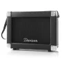 Davison 4-String Electric Bass Guitar with P-Style Pickups and 15-Watt Amplifier, Black - Image 5