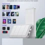 Gazsocy 2 Pack Power Bank ,15000 mAh Fast Charging Portable Charger,Compatible All USB Type Devices (Deep Black and White) - Image 3