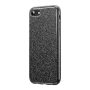 SaharaCase - Sparkle Case for Apple® iPhone® SE (2nd Generation and 3rd Generation 2022) - Black - Image 2