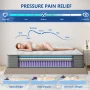 KOW Mattress California King Size 12 inch Memory Foam Hybrid Mattress in a Box, Medium - Image 4