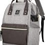Himawari Laptop Backpack Travel Backpack With USB Charging Port Large Diaper Bag Doctor Bag School Backpack for Women&Men (9001-MSHH) - Image 3