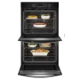 Whirlpool - 10.0 Total Cu. Ft. Double Self-Cleaning Wall Oven - Stainless Steel - Image 2