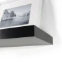 17.7 in. L x 7.75 in. W Slim Floating Black Shelf - 18 in x 8 in - Image 4