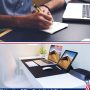 16 X 32 Inch Office Desk Pad Protector Waterproof PU Leather Desk Mat Blotters on Top of Desks Laptop Computer Gaming Keyboard Mouse Pad for Women Men Kids Girls Non-Slip Desk Writing Mat Cover White - Image 2