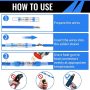 200PC Solder Seal Sleeve Heat Shrink Butt Wire Connectors Terminals Waterproof - Image 6