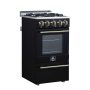 Forno Appliances - 24 in. Wide 4 burner Lamazze 2.05 Cu. Ft. Freestanding Gas Range - Black - Image 4