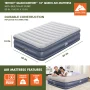 Ozark Trail Queen Air Mattress, Air Bed with Pump, 18 Inch Inflatable Air Mattress, Blow Up Bed - Image 2