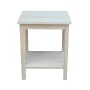 Portman Unfinished End Table - Short (Under 20 in.) - Image 5