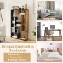 47-Inch Tall Bookshelf for Home Office Living Room - Image 4